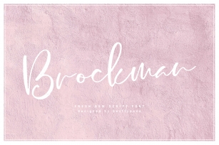 Brockman Font Download