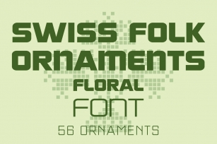Swiss Folk Ornaments Font Download