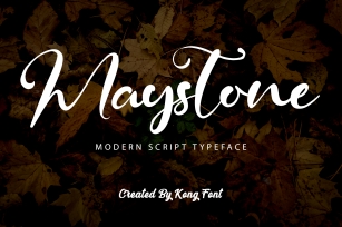 Maystone Font Download