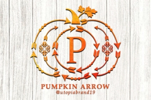 Pumpkin Arrow Font Download