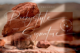 Rockystyle Signature Font LS Font Download