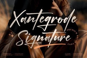 Xantegrode Signature Font LS Font Download