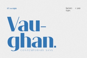 Vaughan Sans Font Download