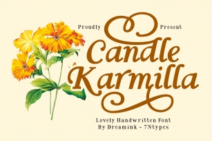 Candle Karmilla Font Download