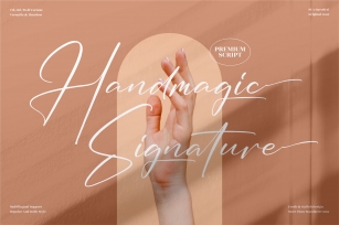 Handmagic Signature Font Download