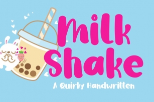 Milkshake Font Download