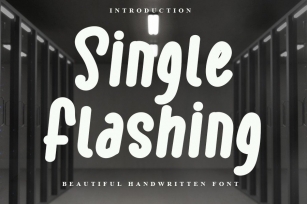 Single Flashing Font Download