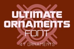 Ultimate Ornaments Font Download