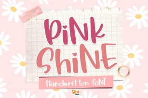 Pink Shine Font Download