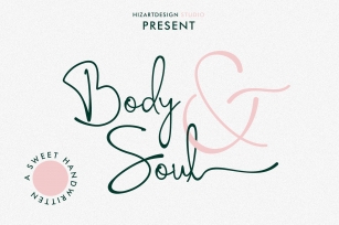 Body  Soul Font Download