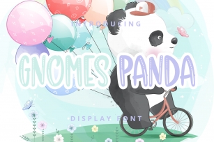 Gnomes Panda Font Download