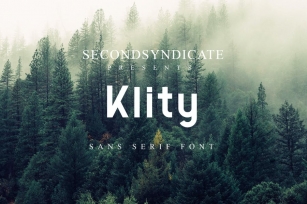 Klity - Sans Serif Font Font Download