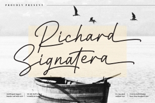 Richard Signatera Font Download