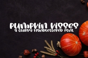 Pumpkin Kisses Font Download