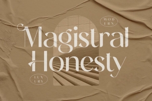 Magistral Honesty Premium Serif Font LS Font Download
