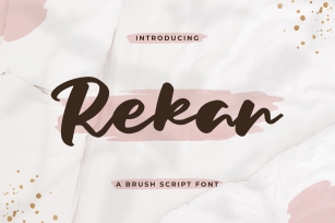 Rekan Brush Script Font Download