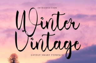 Winter Vintage Font Download