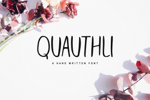 Quauthli Handwritten Font Download