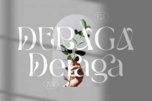 Deraga Classic Serif Font LS Font Download