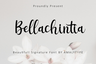 Bellachintia Font Download