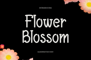 Flowers Blossom Font Download