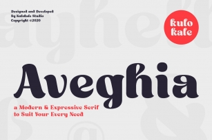 Aveghia Display Serif Font Download