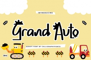 Grand Auto Font Download