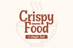 Crispy Food Font Download