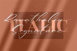 Renathalia Signature Font Download