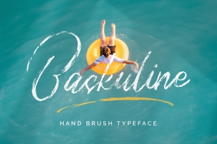 Baskuline Hand Brush Typeface Font Download