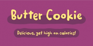 Butter Cookie Font Download