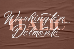 Washington Delmonte Font Download