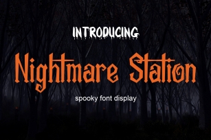 Nightmare Station Font Download