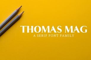 Thomas Mag Family Font Download