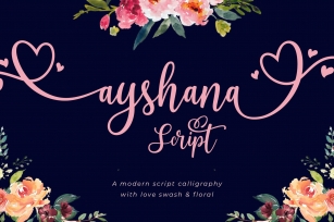 Ayshana Script Font Download