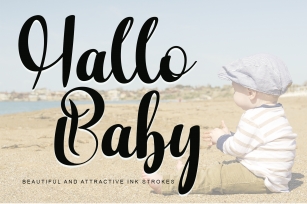 Hallo Baby Font Download