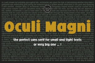 Oculi Magni Font Download
