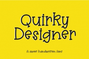Quirky Designer Font Download