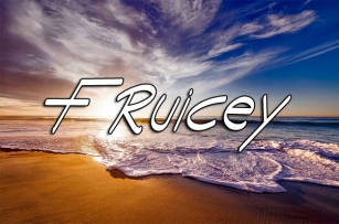 Fruicey Font Download