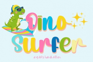 Dino Surfer Font Download