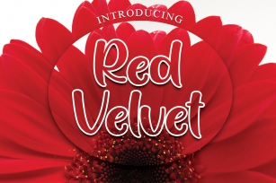 Red Velvet Font Download