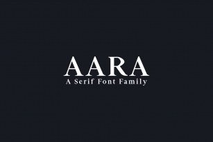 Aara Family Font Download