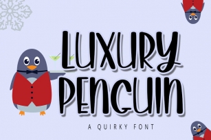 Luxury Penguin Font Download