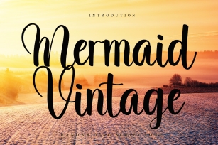 Mermaid Vintage Font Download