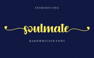 Soulmate Font Download