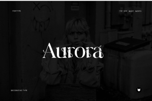 Aurora Display Typeface Font Download