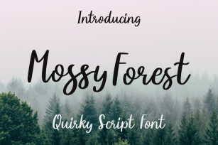 Mossy Forest Font Download