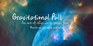 Gravitational Pull Font Download