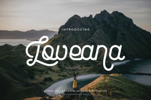 Lovena Font Download