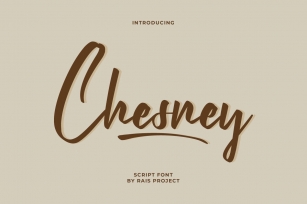 Chesney Font Download